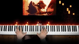 Bowser and Kamek Piano Duet on Underground Theme Piano Cover  from The Super Mario Bros Movie [upl. by Aiekam486]