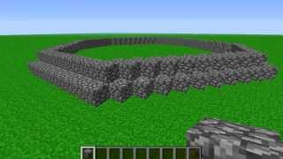 Minecraft how to build an erupting volcano tutorial 171 [upl. by Arerrac126]