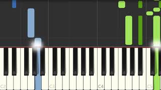 Scars I Am They Piano Tutorial Synthesia [upl. by Romine]