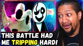 Freshy Kanal  The Spot vs W D Gaster RAP BATTLE  Reaction [upl. by Alah]