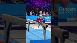 Antwerp 2023 Lea Marie QUAAS🇩🇪 gymnast balancebeam worldchampionship [upl. by Judd323]