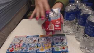 ASMR Whisper  Adding Drink Mixes to Water  Southern Accent [upl. by Julide701]