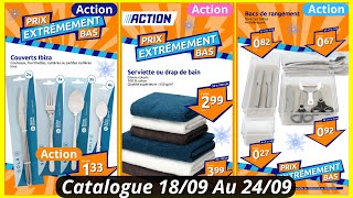 Nouveau Catalogue Action De Cette Semaine 1809 Au 240924 Arrivage Et Bon Plan Action France [upl. by Wynnie]