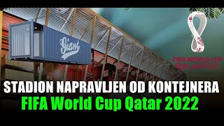 Katar oduševio javnost  Stadion za Svjetsko prvenstvo napravili od kontejnera  Qatar 2022 [upl. by Ettenrahs]