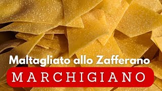 Maltagliato di Campofilone allo Zafferano Marchigiano con Vongole dell’Adriatico [upl. by Enytsirhc]