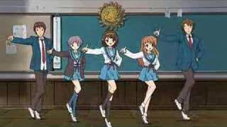 The Melancholy of Haruhi Suzumiya Dance full [upl. by Arhna]