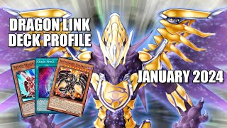 No Nonsense Dragon Link Deck Profile  January 2024 [upl. by Dnivra]