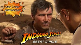 Breakdown Of The NEW Xbox Series X Gameplay Footage Of Indiana Jones And The Great Circle [upl. by Goody759]