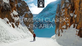 Garmisch Classic Ski Area Zugspitze amp Garmisch Cinematic Travel Video 4K [upl. by Liris]