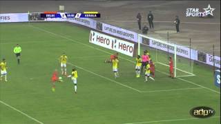 ADPtv  Delhi Dynamos FC  Kerala Blasters FC  ISL 2014 [upl. by Ogaitnas]