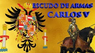 Escudo de CARLOS V  Explicado en 1 minuto [upl. by Hamal209]