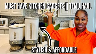 2023 MUST HAVE KITCHEN GADGETS  AFFORDABLE ITEMS FROM TEMU  TEMU HAUL…IS IT WORTH IT [upl. by Vas]