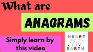 transform your wordsthe concept of ANAGRAMS [upl. by Greenlee]