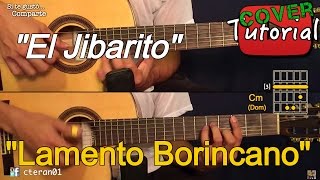 quotEl Jibaritoquot Lamento Borincano  CoverTutorial Guitarra [upl. by Vookles]