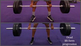 Dead Lift Form Progression [upl. by Anitel]