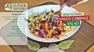 Savoy cabbage salad [upl. by Eva]