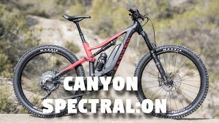 Canyon SpectralON Ebike [upl. by Dolhenty]