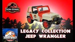 Jurassic Park Jeep Wrangler  Jurassic World Legacy Collection  The DanO Channel [upl. by Doherty]