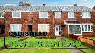 Buckingham Road Cadishead  Three Bedroom Town House  In Need Some Modernisation  Property Tour [upl. by Pan]