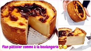 Recette du Flan pâtissier  très facile à réaliser déliiiicieux [upl. by Asta]