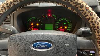 Ford Transit 2008 service reset [upl. by Goldi]