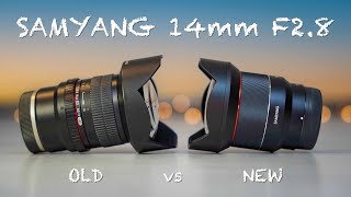 Old MF vs New AF  Samyang 14mm F28 Review  side by side photo comparison [upl. by Aynotahs490]