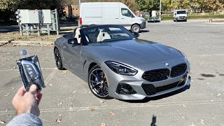 2024 BMW Z4 M40i Start Up Exhaust Test Drive Walkaround POV and Review [upl. by Nnaerb]