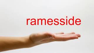 How to Pronounce ramesside  American English [upl. by Bar]