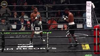 DeMichael Harris vs Amonie Sanders FULL FIGHT December 28 2019  PBC on Showtime [upl. by Idolla959]