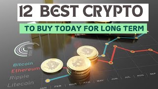 12 Best Crypto to Buy Today for Long Term🔥💥🚀 cryptoprediction [upl. by Silva]