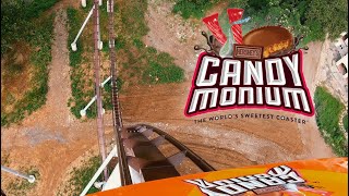 Candymonium Front Row 4K POV Hersheypark [upl. by Dirk142]