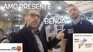 Benda salon moto Lyon motard benda motocustom biker motovlog [upl. by Bierman]