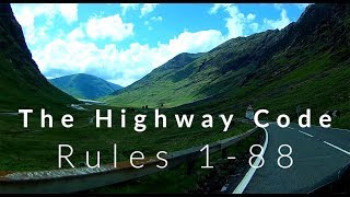 HIGHWAY CODE EXPLAINED RULES 188 [upl. by Servais]