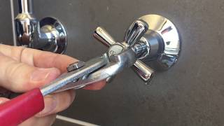 Dripping Tap How to change a Faucet Washer Installation of a new tap Leaking Bath sink basin [upl. by Nueormahc]