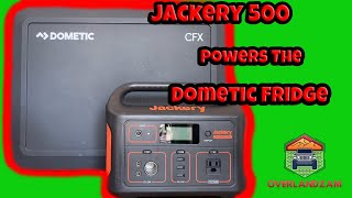 How Long Can A Jackery 500 Power Bank Run A Dometic Cfx3 Fridge [upl. by Frerichs456]