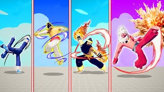 EVOLUTION OF TAEKWONDO  ALL FORM   TABS  Totally Accurate Battle Simulator [upl. by Adniral465]