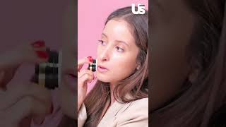 Us Weeklys beauty editors try Laura Gellers Baked to Go BronzenBrighten foundation [upl. by Llyrat]