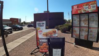 KFC Drive Thru 2 Thighs amp Cole Slaw Meal or Not the Meal Biscuit amp Lemonade Phoenix AZ GX021619 [upl. by Demahom]