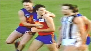 Fitzroy Lions vs Collingwood Magpies  Round 11  1992  Paul Roos Rescues Roys [upl. by Nyrrat]