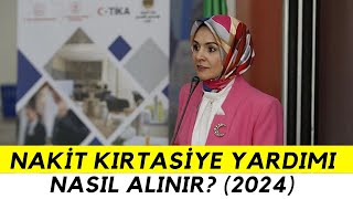 EDevletten Kırtasiye Yardımı Başvurusu Nasıl Yapılır 2024 [upl. by Reifel]