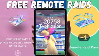 USE THIS TRICK TO GET FREE REMOTE RAIDS IN POKEMON GO [upl. by Yarrum]