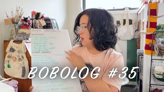 035 Plans for balance  Bobolog an Aussie knitting amp crafting vlog  podcast [upl. by Profant837]