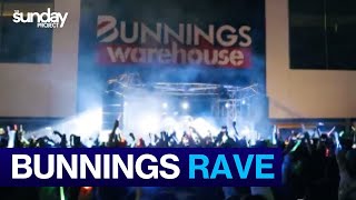 We Went To Bunnings First Warehouse Rave Event [upl. by Anastice]