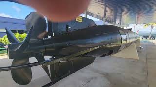 Japanese Kaiten kamikaze WWII Submarine on display at Pearl Harbor Submarine Museum [upl. by Adnirol622]