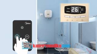 Pemanas air water heater Midea terbaru cocok untuk rumah tangga apartemen rumah sakit [upl. by Philana]