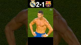 Real Madrid vs Barcelona 2017 Ronaldo Tik Messi youtube football shorts [upl. by Conlon]