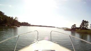 Boat trip through the ekens archipelago Båttur genom ekens skärgård [upl. by Farwell]