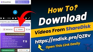 How To Open mdiskpro link  How To Open Omegalinksin Link 2023  Techno Krrish [upl. by Lamej]