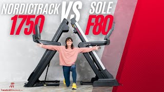 NordicTrack 1750 vs Sole F80 Which Treadmill Should You Buy [upl. by Yssenhguahs]