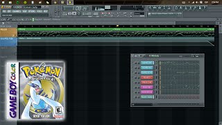 Pokémon GoldSilverCrystal  Ecruteak CityCianwood City FL STUDIO REMAKE [upl. by Hukill]